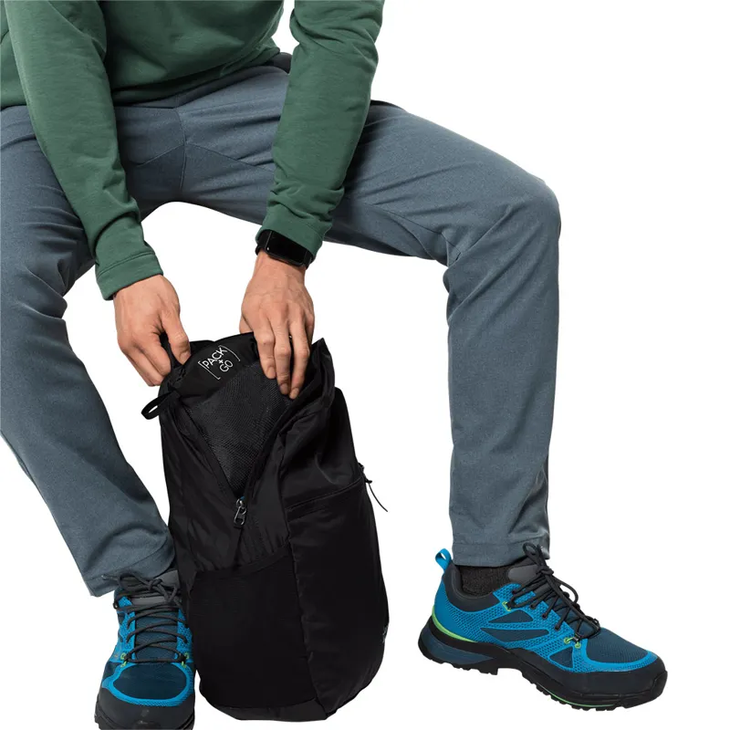 Jack Wolfskin Mens JWP Shell Jacket - Black-3