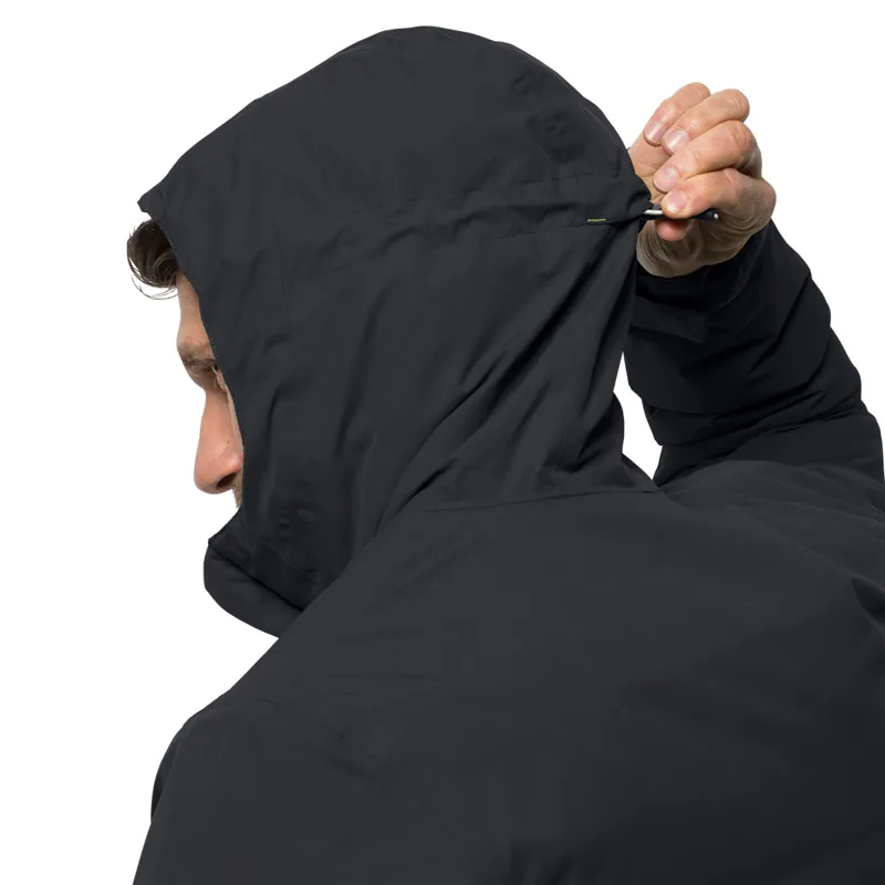 Jack Wolfskin Mens Argon Storm Jacket - Black-3