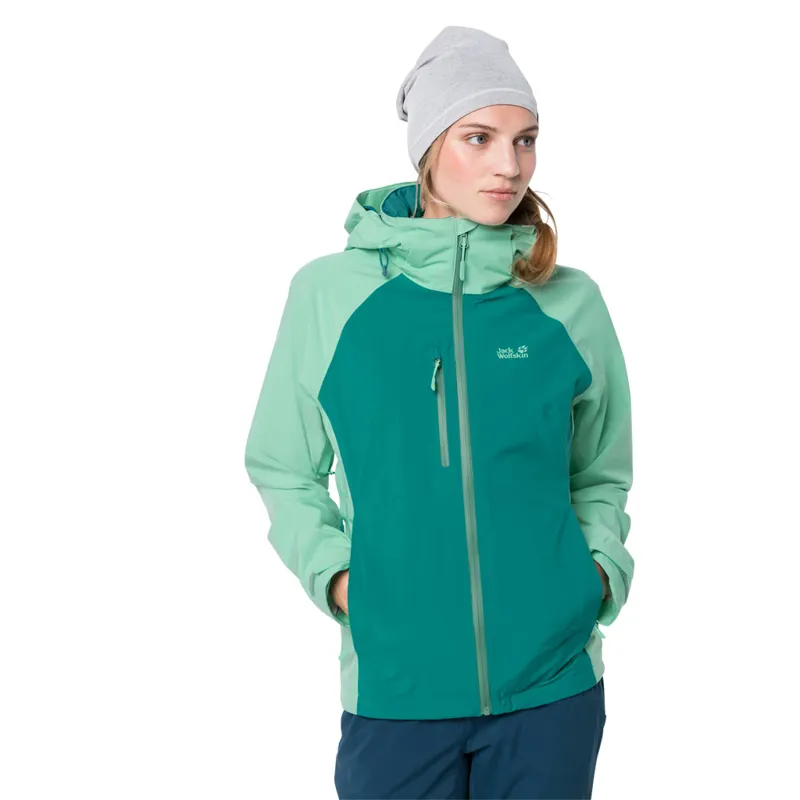 Jack Wolfskin Womens Mount Emin Jacket Emerald Green