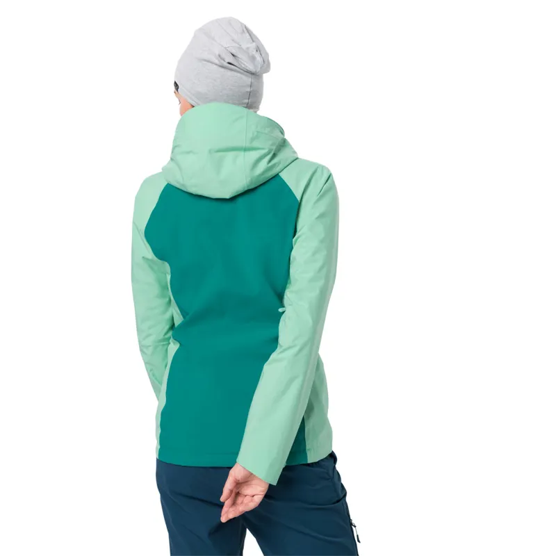 Jack Wolfskin Womens Mount Emin Jacket - Emerald Green-2