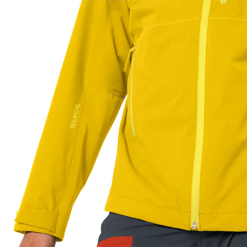 Jack Wolfskin Mens Eagle Peak Jacket - Dark Sulphur-4