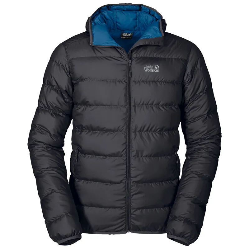 Jack Wolfskin Mens Helium Jacket Ebony