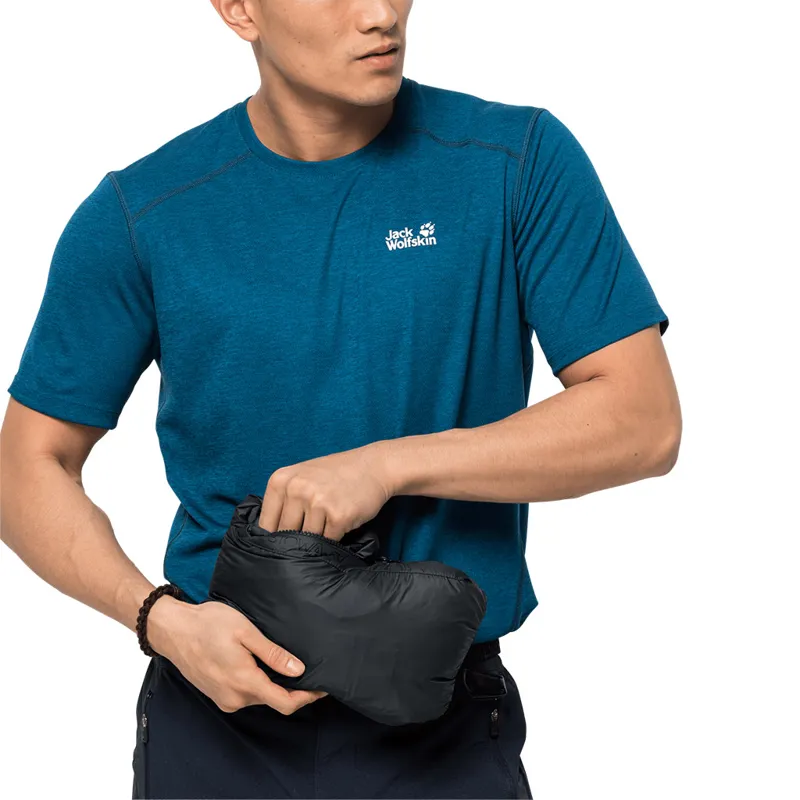 Jack Wolfskin Mens Helium Down Jacket - Phantom-1