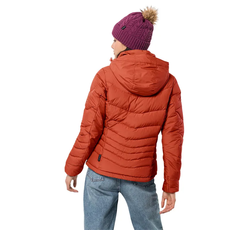Jack Wolfskin Womens Selenium Jacket -Saffron Orange-2