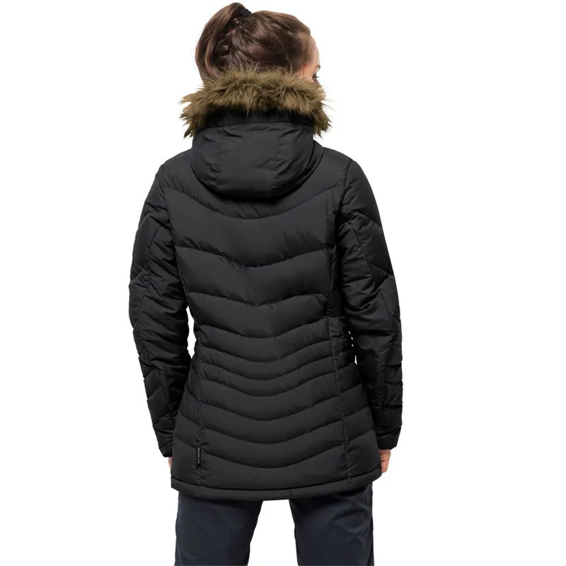 Jack Wolfskin Womens Selenium Bay Down Jacket - Black-2