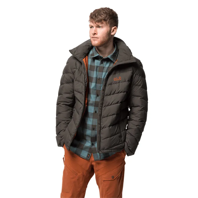 Jack Wolfskin Mens Fairmont Jacket - Brownstone-6