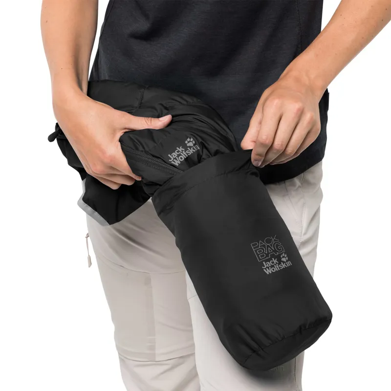 Jack Wolfskin Womens Helium High Jacket - Black-3