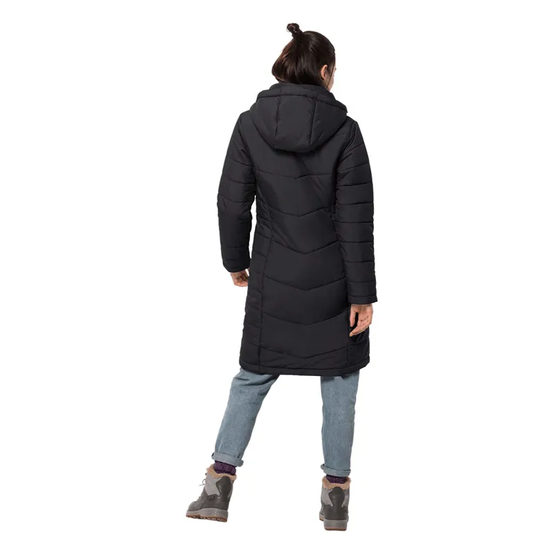 Jack Wolfskin Women's North York Coat - Black-3