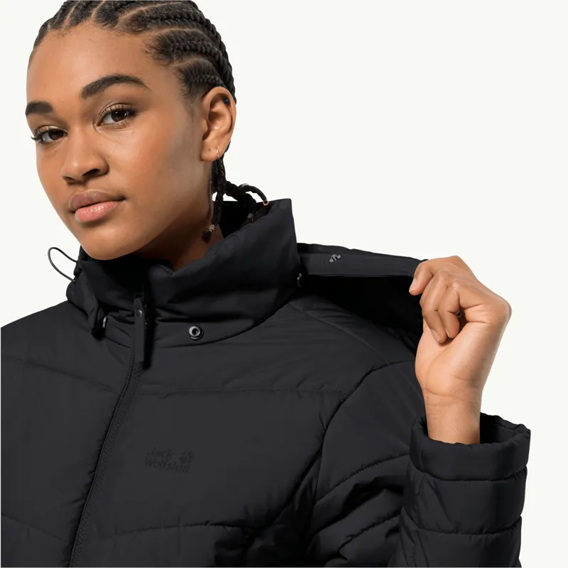Jack Wolfskin Women's North York Coat - Black-4