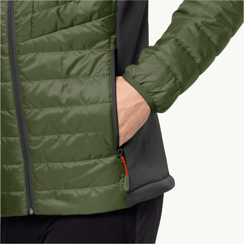 Jack Wolfskin Men's Routeburn Pro Insulated Jacket - Greenwood-4