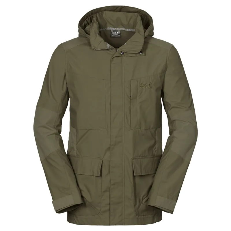 Jack Wolfskin Mens Stanley Parka - Burnt Olive