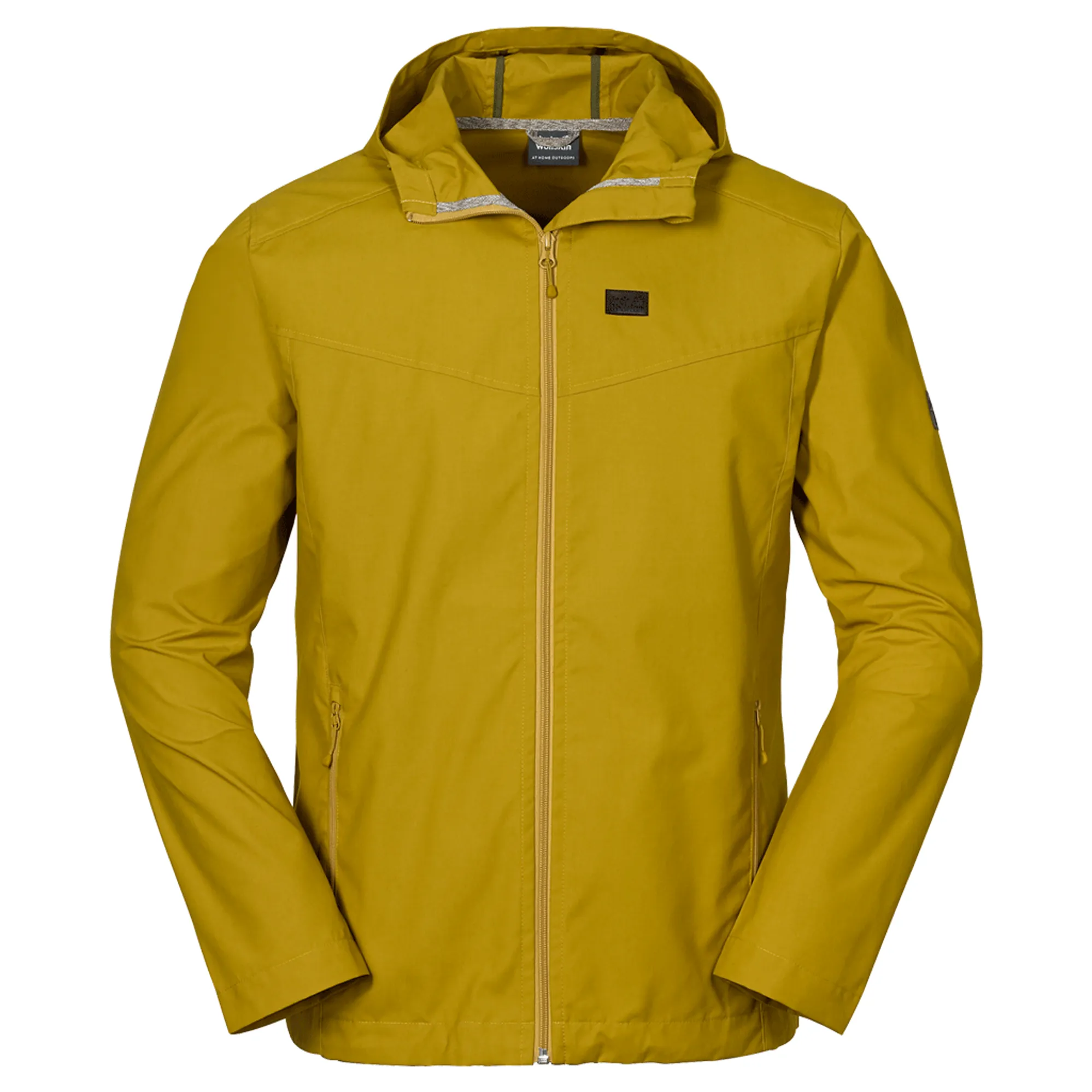 Jack Wolfskin Mens Amber Road 2 Jacket Mustard Seed