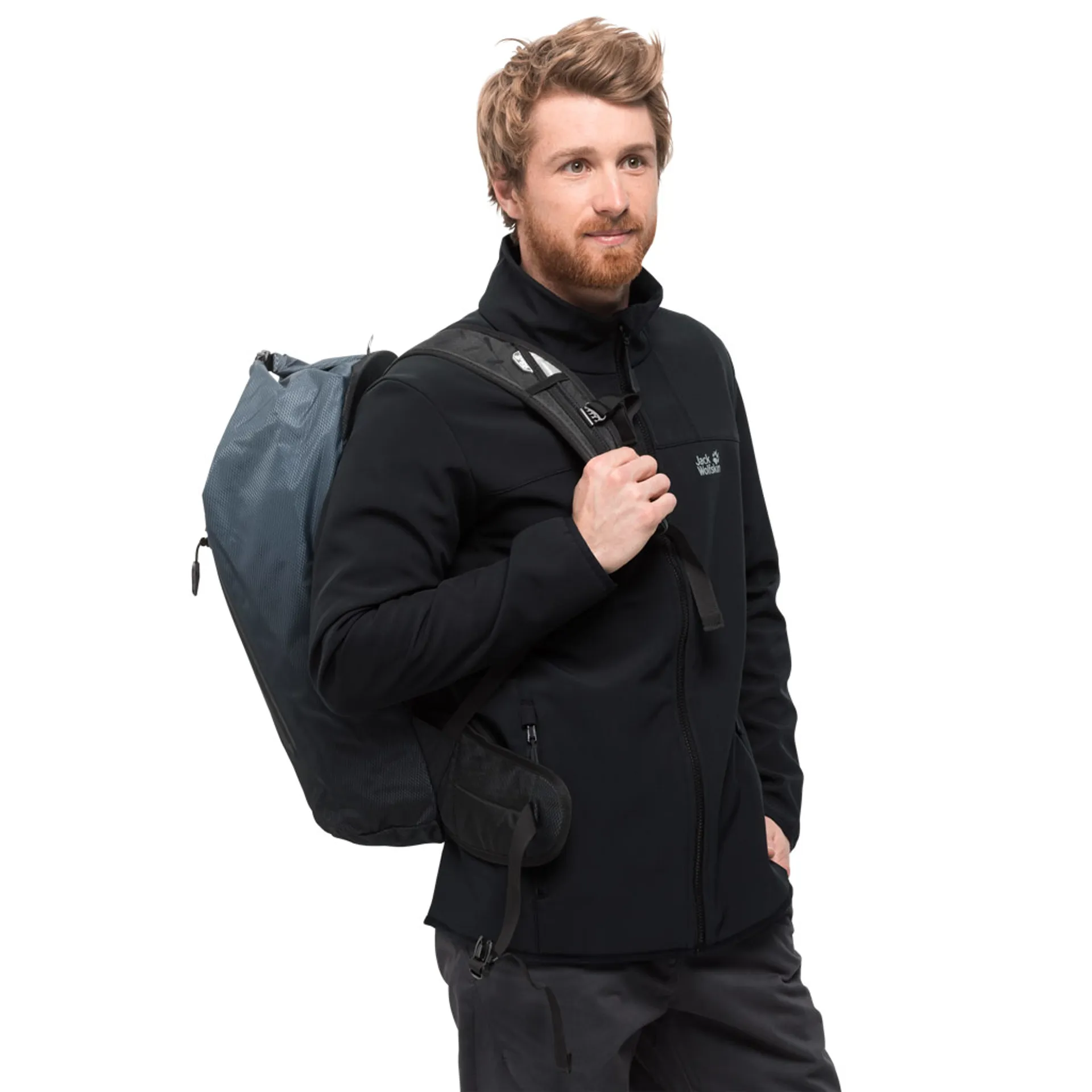 Jack Wolfskin Mens Essential Altis Jacket Black