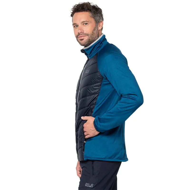 Jack Wolfskin Mens Sutherland Crossing Jacket Night Blue