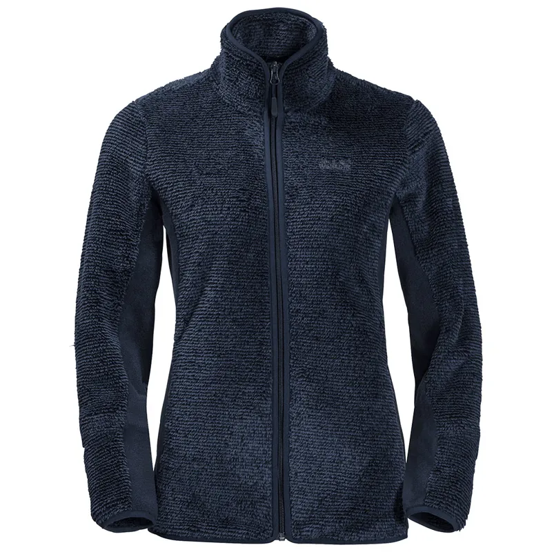 Jack Wolfskin Women s Pine Leaf Fleece Jacket Midnight Blue Str