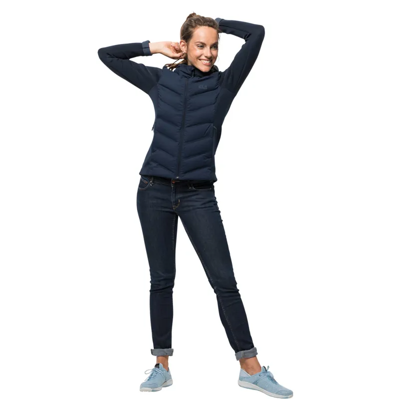 Jack Wolfskin Womens Tasman Jacket - Midnight Blue-1