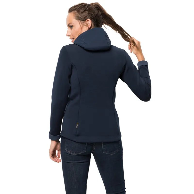 Jack Wolfskin Womens Tasman Jacket - Midnight Blue-2