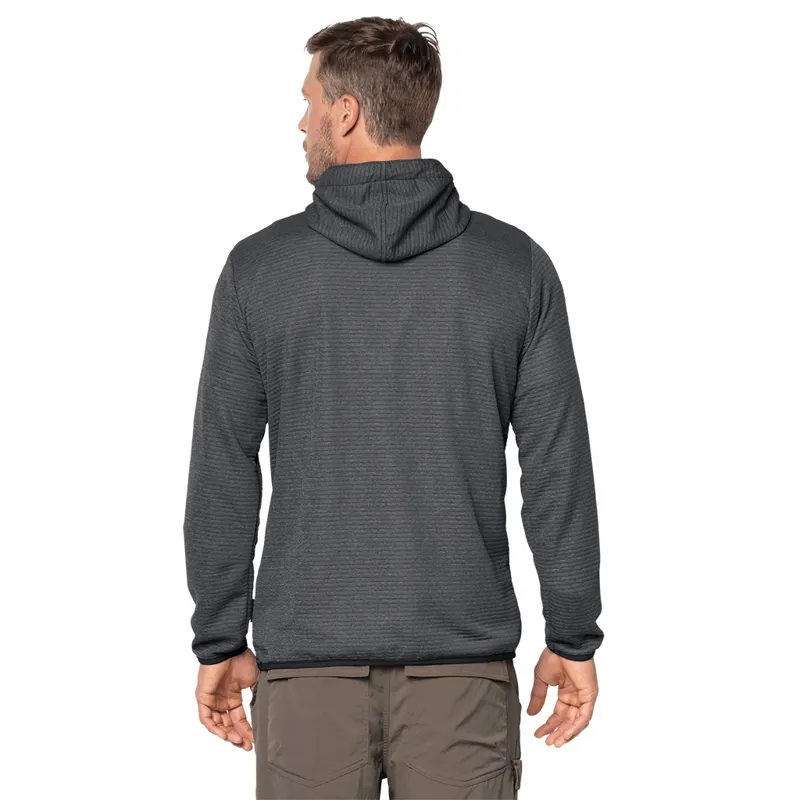 Jack Wolfskin Mens Tongari Hooded Jacket - Phantom-2
