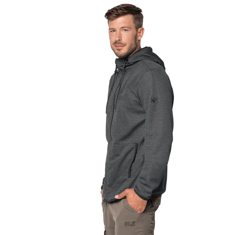 Jack Wolfskin Mens Tongari Hooded Jacket - Phantom-3