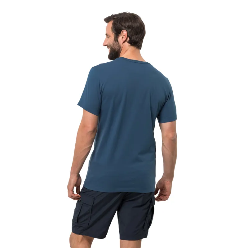 Jack Wolfskin Mens Slogan T-Shirt - Ocean Wave-2