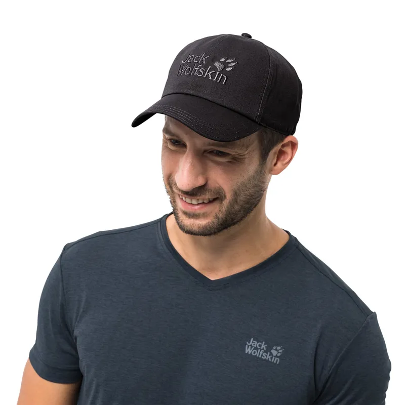 Jack Wolfskin Baseball Cap - Dark Steel-1