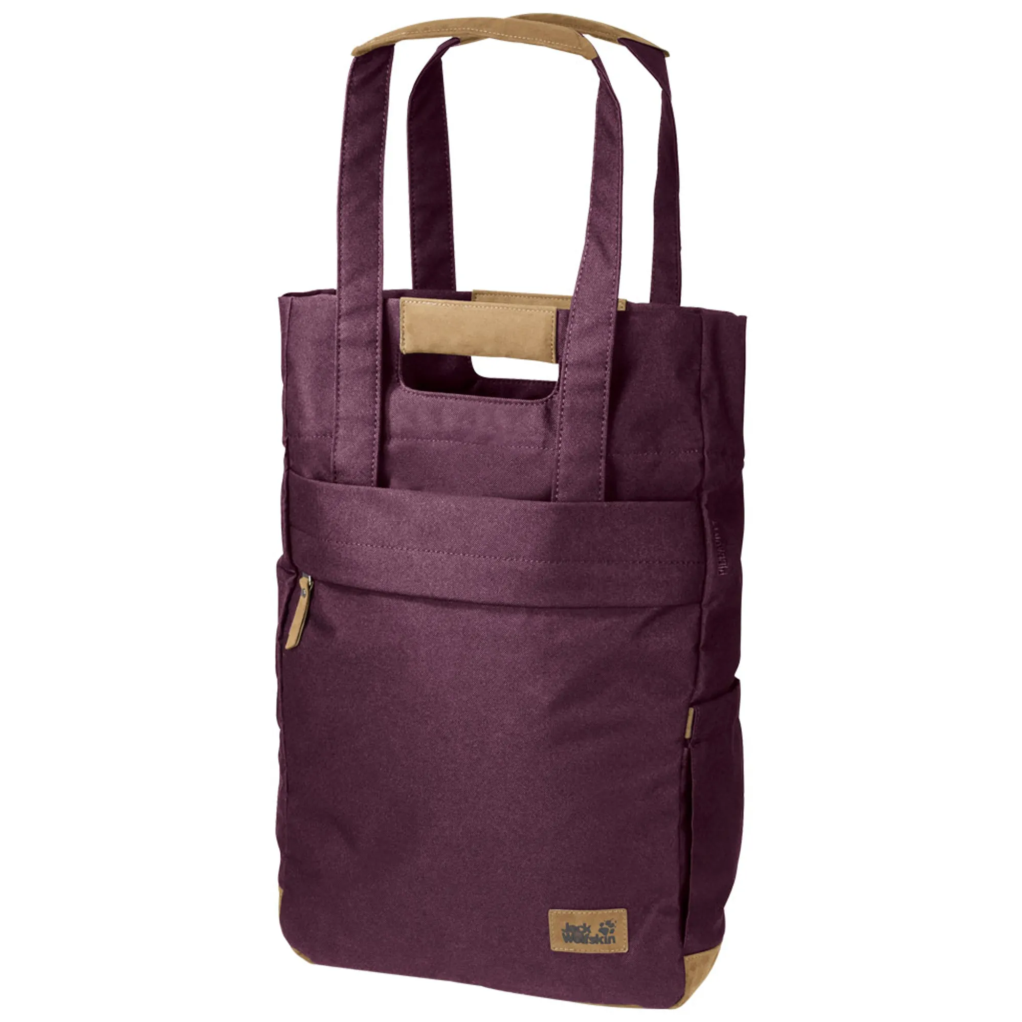 Jack Wolfskin Piccadilly Shopper Bag Burgundy
