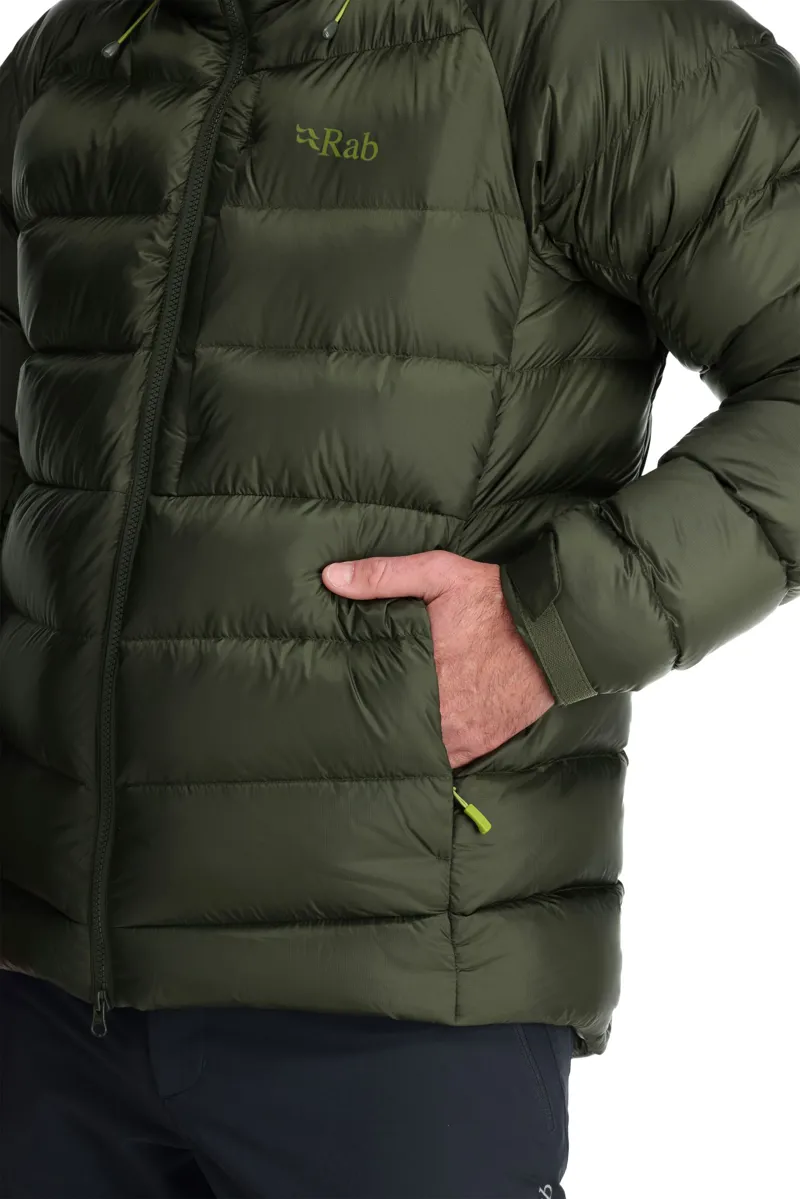 Rab axion top jacket army
