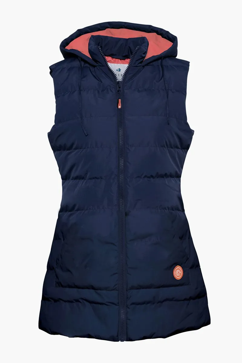 Brakeburn Women's Contralic Gilet - Navy-2