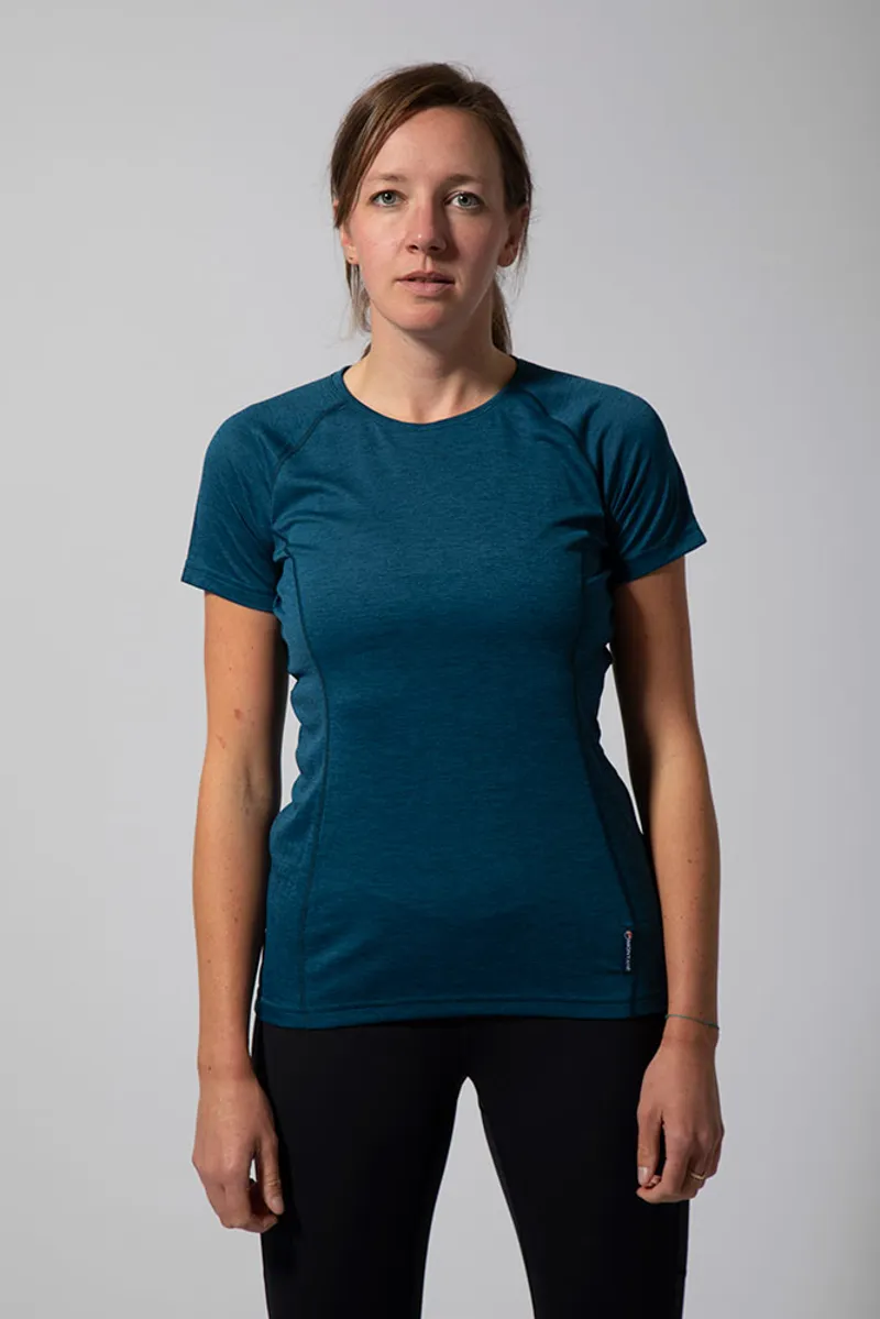 Montane Womens Dart T-Shirt - Narwhal Blue-3