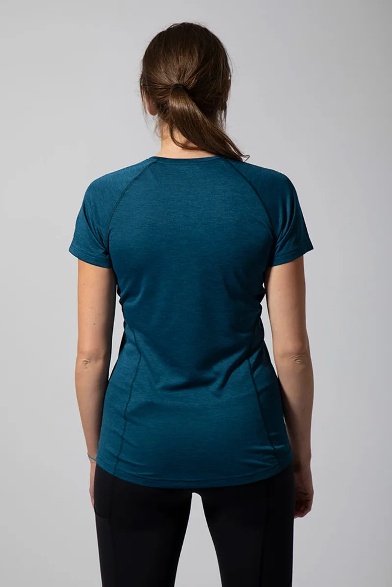 Montane Womens Dart T-Shirt - Narwhal Blue-2