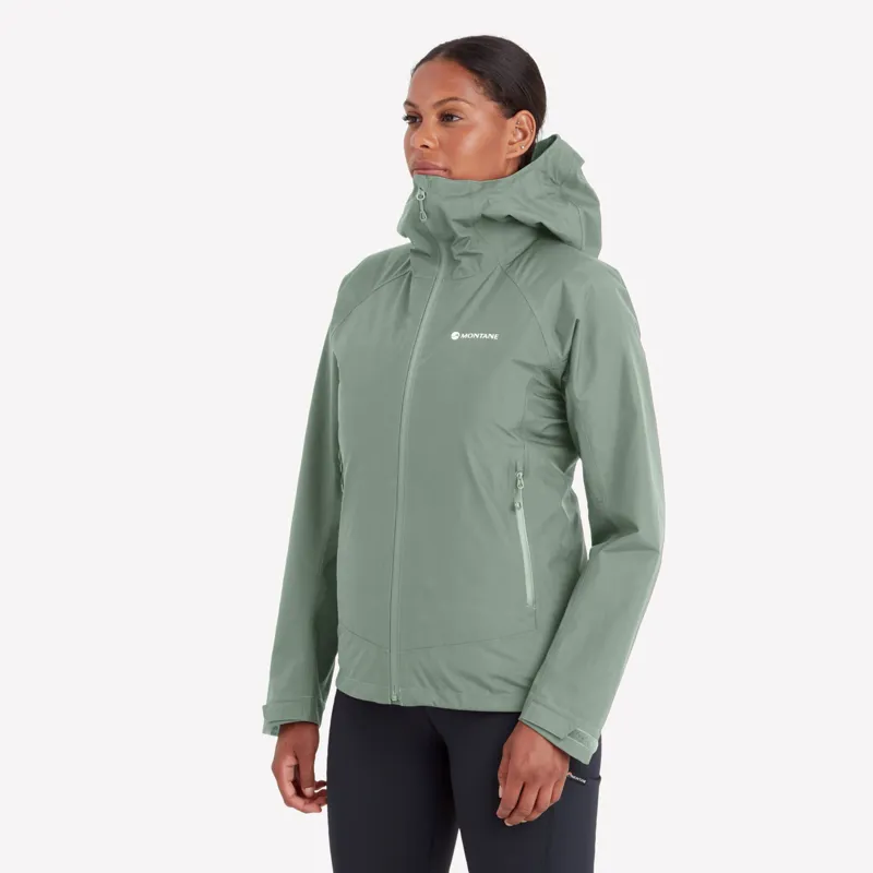 Montane Women's Spirit Waterproof Jacket - Eucalyptus -3