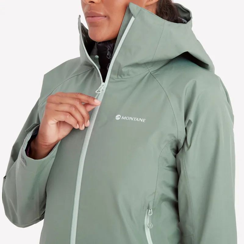 Montane Women's Spirit Waterproof Jacket - Eucalyptus -5