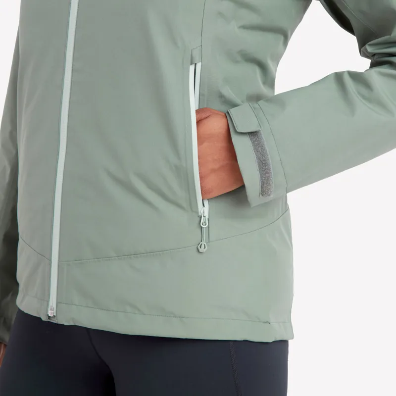 Montane Women's Spirit Waterproof Jacket - Eucalyptus -6
