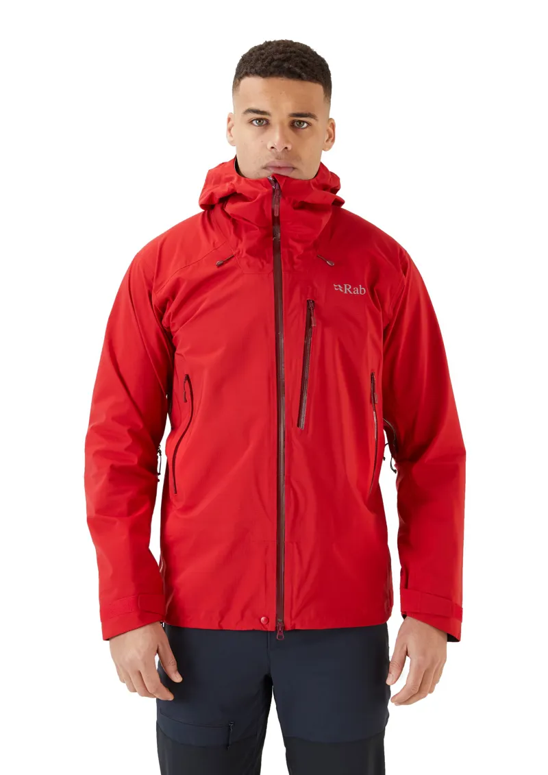 Rab Men s Firewall Jacket Ascent Red
