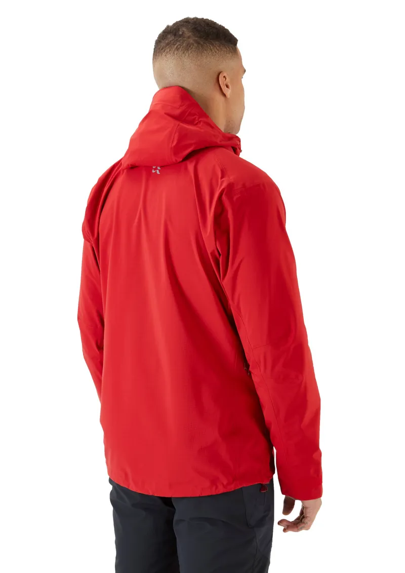 Mens red rab jacket deals