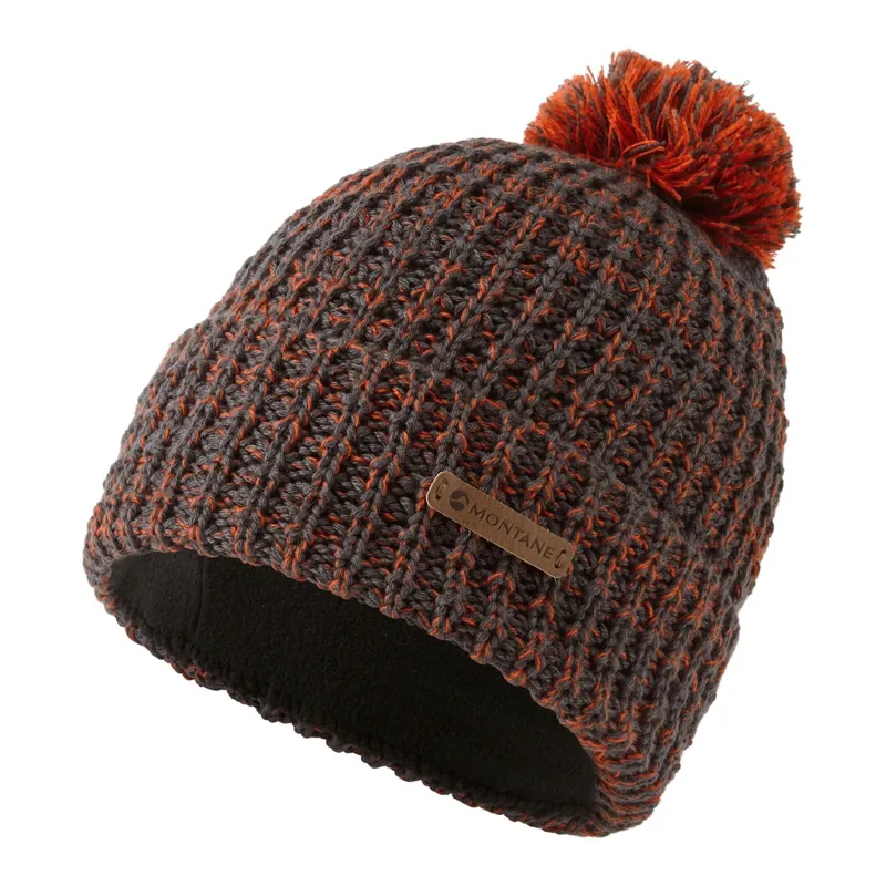 Montane Top Out Bobble Beanie Hat Firefly Orange