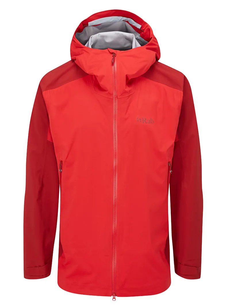 Rab Mens Kinetic Alpine 2.0 Jacket Ascent Red