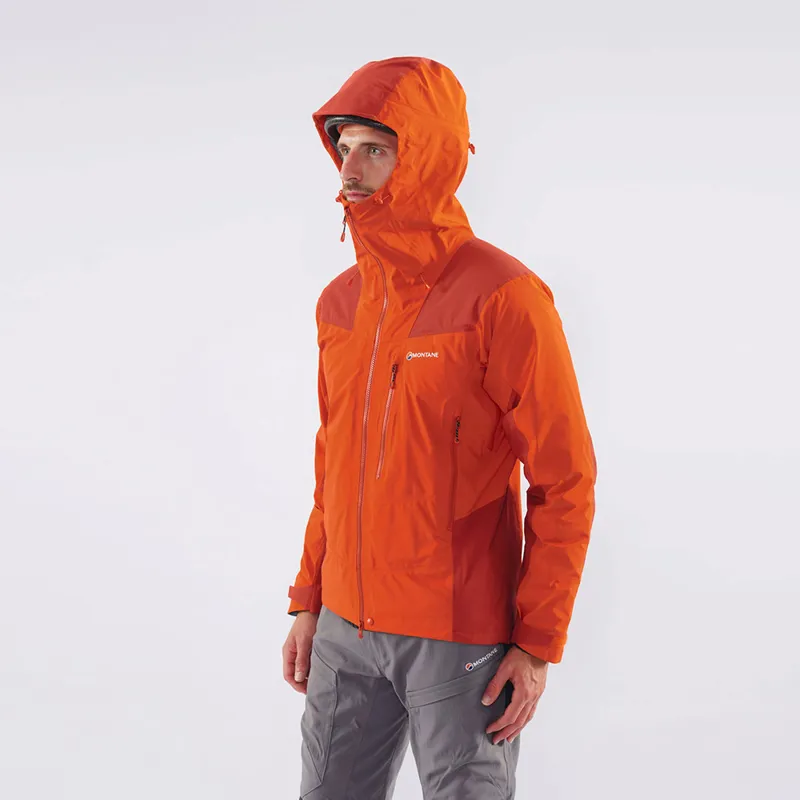Montane Mens Alpine Resolve Jacket - Firefly Orange-1