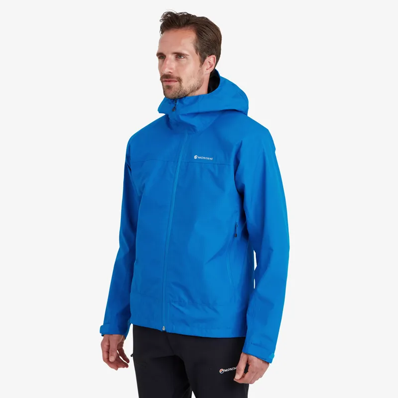 Montane Men's Spirit Waterproof Jacket - Electric Blue-3
