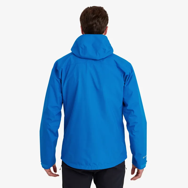 Montane Men's Spirit Waterproof Jacket - Electric Blue-4