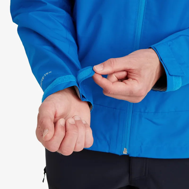 Montane Men's Spirit Waterproof Jacket - Electric Blue-6