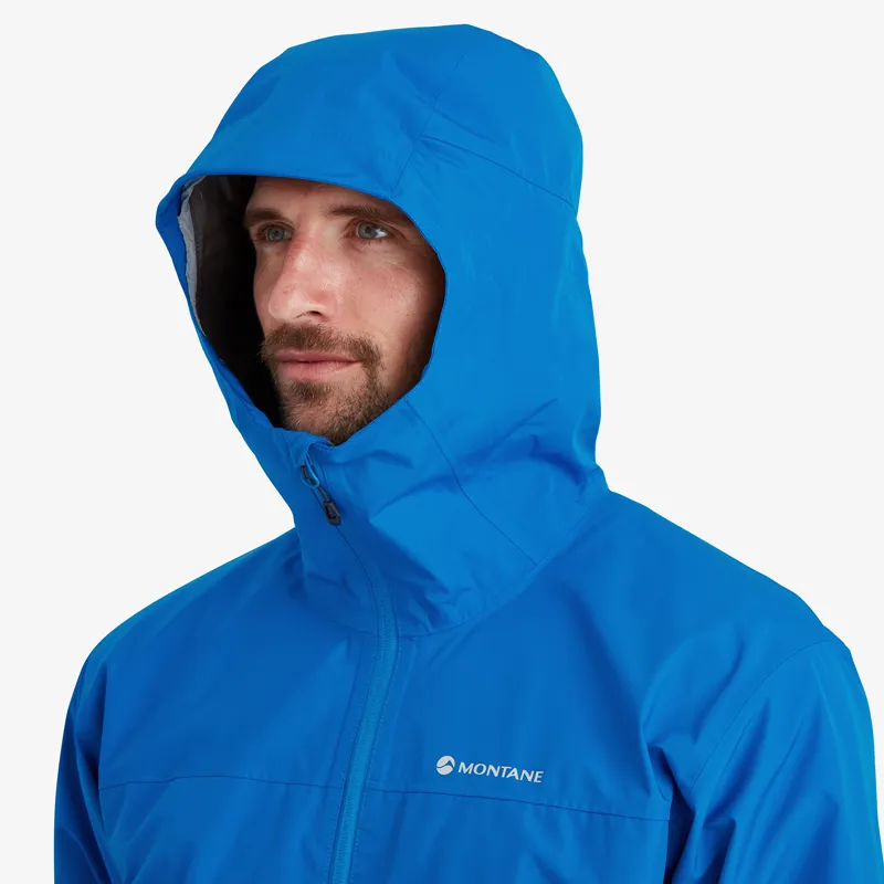 Montane Men's Spirit Waterproof Jacket - Electric Blue-8