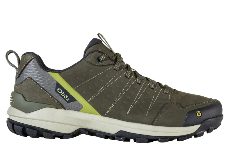 Oboz Mens Sypes Low Leather B-DRY - Loden-5