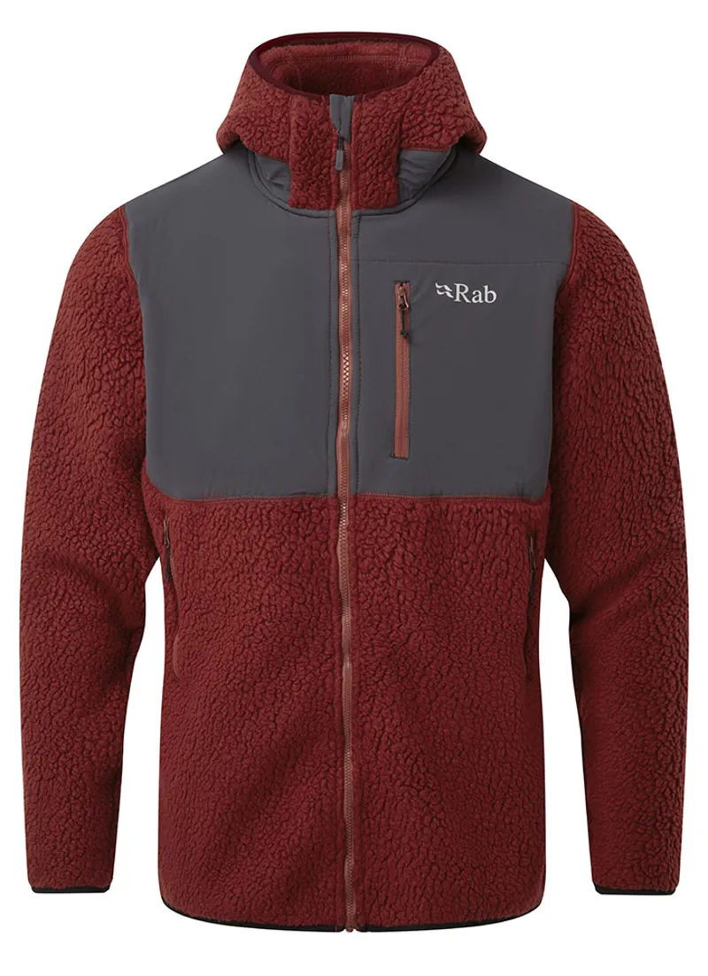 Rab Mens Outpost Jacket - Oxblood Red