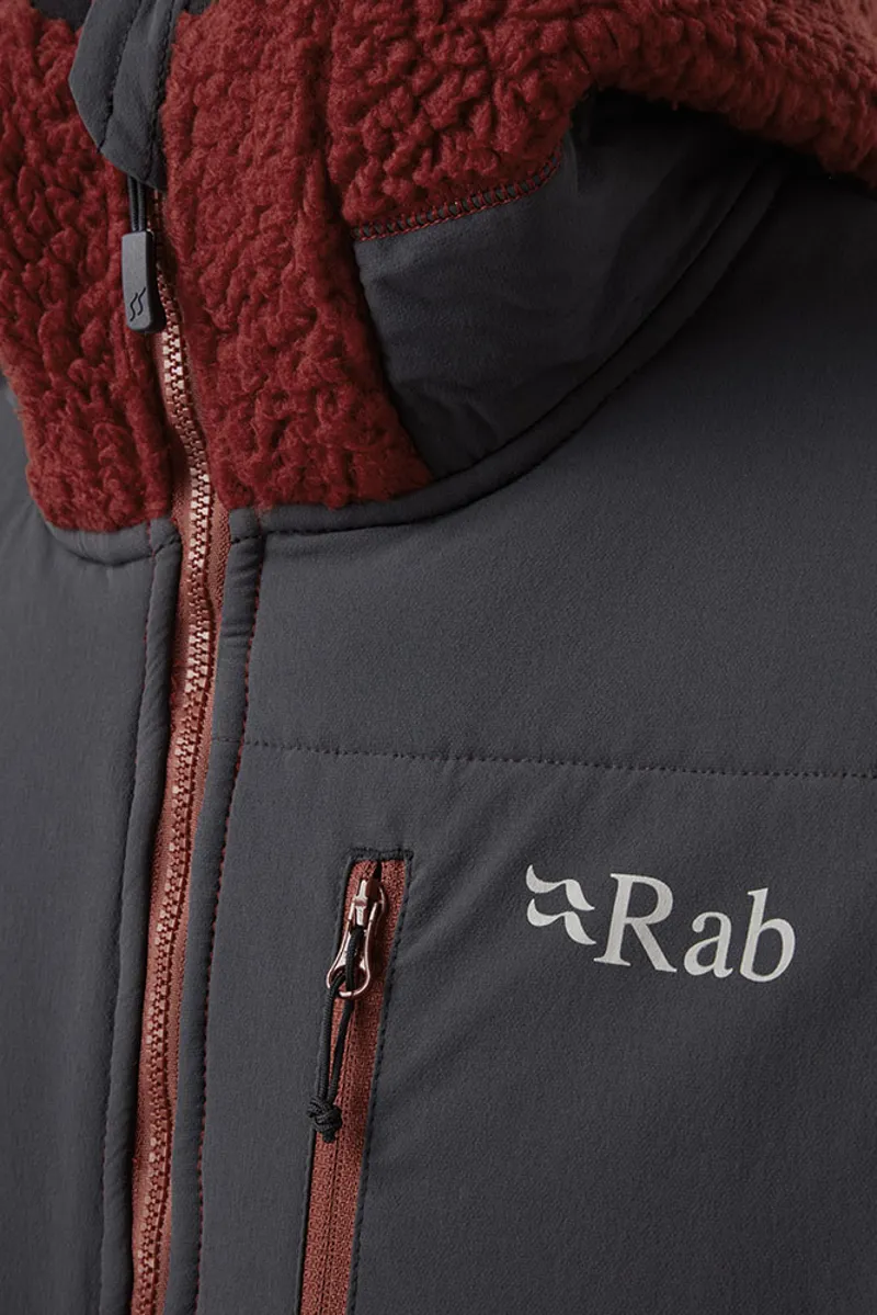 Rab Mens Outpost Jacket - Oxblood Red-3