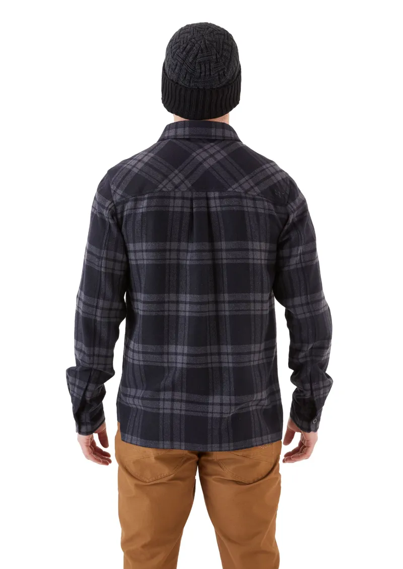 Rab Men's Perimeter Wool Blend Shirt - Ebony-3