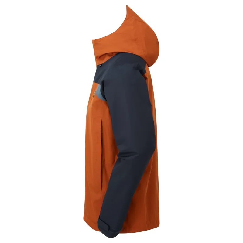 Sprayway Men's Reaction GTX Long Jacket - Ginger/Blazer/BSea-2