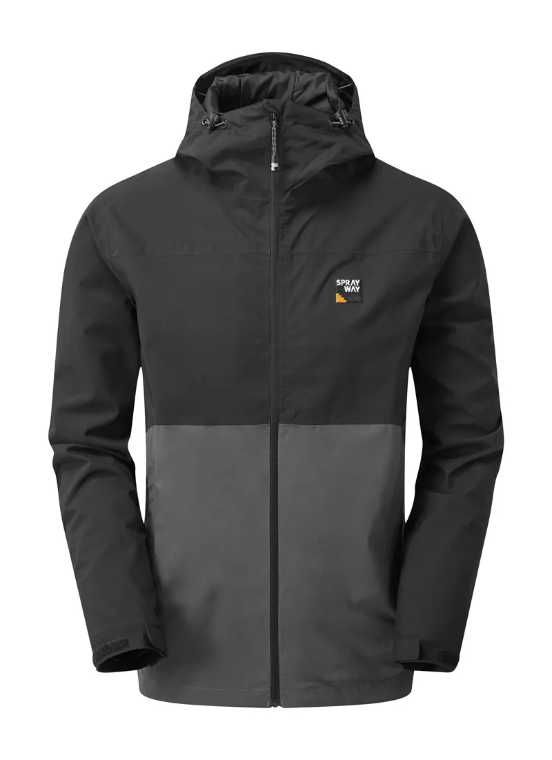 Sprayway Mens Hergen Jacket - Black/Slate