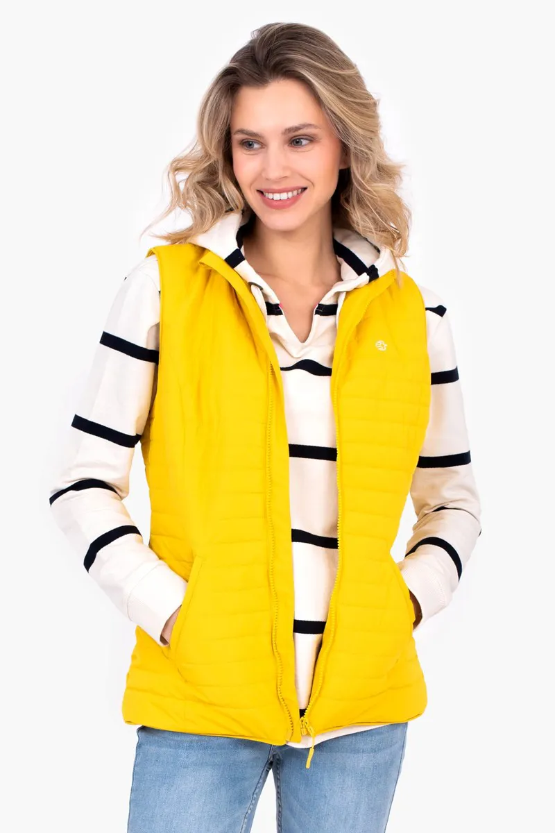 Brakeburn Women's Sunny Gilet - Yellow