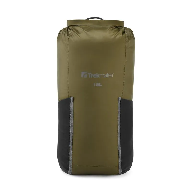 Trekmates Dry Pack 15L - Dark Olive